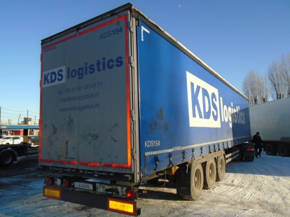 Полуприцеп борто-штора Kogel 158026