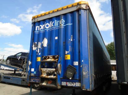 Полуприцеп штора Krone 371721