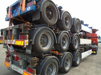 Полуприцеп контейнеровоз Krone 407120