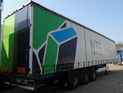 Полуприцеп штора Krone 411296