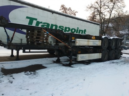 Полуприцеп контейнеровоз Krone 443385 Полуприцеп контейнеровоз Krone 443385