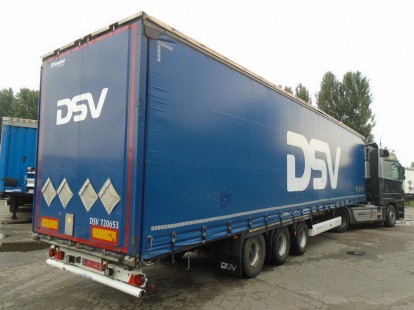 Полуприцеп штора Krone 554551